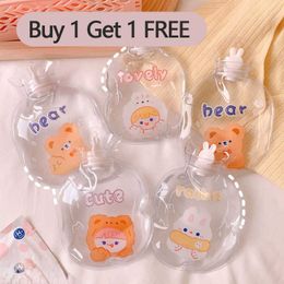 Other Home Garden Buy 1 Get 1 FREE Transparent Hot Water Bag Portable Injection Warm Compress for Girls Cute Bottle T221018