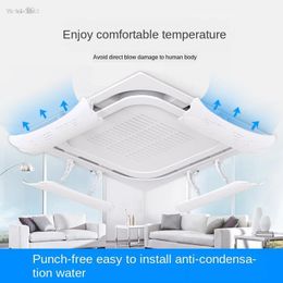 Andere Huis Tuin Centrale Airconditioner Wind Board Wind Deflector Air Conditioner Shield Wind Shield Anti-Direct Blazen Wind Deflector 230727