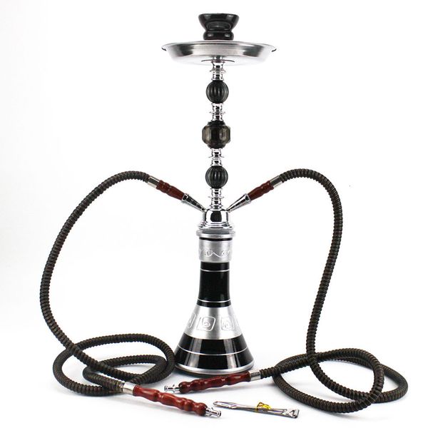 Autre Maison Jardin DEJAYA Verre Narguilé Pour Fumer Shisha Pipe Narguile Completo Cachimba Sisha Chicha Pipa 2 Tuyaux Nargile Accessoires Club Party 230912