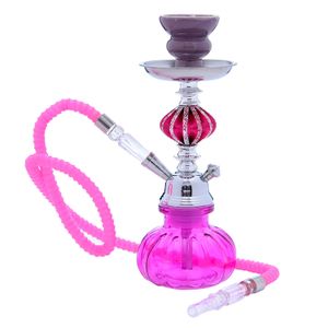 Overige Huis Tuin DEJAYA Kleine Waterpijp Set Reizen Shisha Pijp Draagbare Narguile Chicha Pipa met Slangkom Tang Houtskoolbakje Rookaccessoires 230912