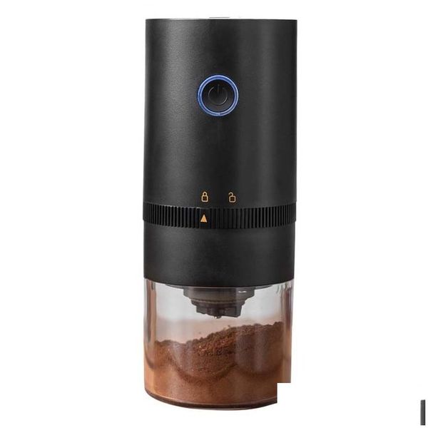 Otro Home Garden Electric Matic Coffee Grinder Set Recargable con USB Beans Hine para la cocina Drop Entrega Home Garden DHM2N