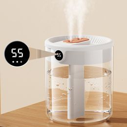 Other Home Garden est Humidificateur d'air à double buse 2L avec affichage d'humidité LCD Diffuseur d'huile essentielle d'arôme de grande capacité pour chambre 230617