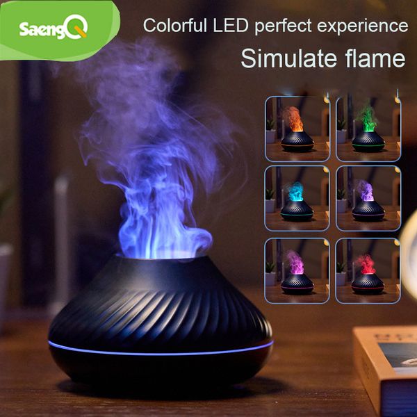 Otro Home Garden Llama máquina de aromaterapia Humidificador de aire Difusor de aceite esencial Difusor de perfume Reabastecedor de agua USB pequeña luz nocturna hogar 230625