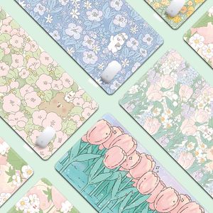 Autre Maison Jardin Floral Grand Tapis De Souris Kawaii Rose Tapis De Bureau XXL Grand Anime Tapis D'ordinateur Mignon Fournitures De Bureau pour Femmes Décoration 230705