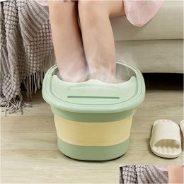 Autre maison jardin traitement des pieds seau de bain pliant baignoire en plastique épaissi lavage Mas ménage Adt bassin livraison directe Dhild