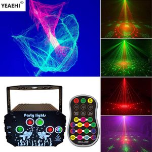 Otro Home Garden Led Dj Laser Party Light Northern Lights Aurora Pattern USB Strobe Laser Lights 98 Pattern para Club Xmas Birthday Stage Project 230617