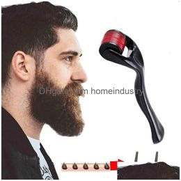 Other Home Garden Kit de rodillos para el crecimiento de la barba para hombres Barbas Nutritivas Antipérdida de cabello Cinturón Drop Delivery Dhq76