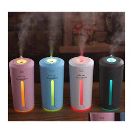 Autre Maison Jardin Mini 7 Couleur Trasonic Air Humidificateur Aroma Diffuseur D'huiles Essentielles Aromathérapie Mist Maker Portable Usb Humidifie Dh82X