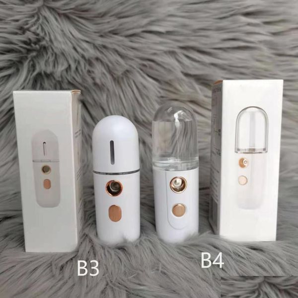 Otro Home Garden Mini Humidificador portátil Nano Mister Dispositivo de vapor facial Belleza Spray Hidratante Aparato Frío Sprayapparatus DHRT7