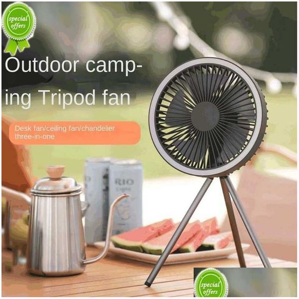 Autres Accueil Jardin Nouveau Cam Fan USB Petit extérieur portable rechargeable trépied électrique bureau dortoir mini tente plafond goutte deliv dhe4j