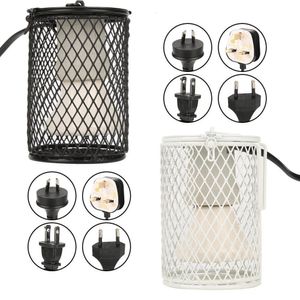 Autre maison jardin reptile chauffant lampe infrarouge légers en céramique avec cage de sécurité Émetteur chauffant poulets animaux fournisseurs de chauffage 230208