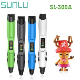 Other Home Garden SL300A Stylo d'impression 3D avec 175 mm 5 m PLAABS Sécurité à basse température Cadeau de Noël pour enfants Dessin DIY Doodling 231121