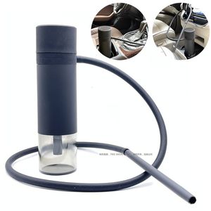 Autre maison jardin petit narguilé Portable tasse style voiture narguilé Shisha ensemble intérieur extérieur avec housse de protection petit narguilé Chicha doux au toucher facile 230912