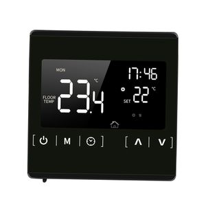 Other Home Garden Slimme thermostaat voor programmeerbare elektrische vloerverwarming Thermoregulator AC 85250V temperatuurregelaar 230731