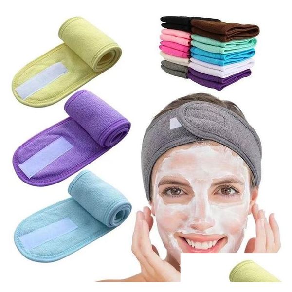 Autres bandeaux de sport de jardin à la maison pour femmes hommes élastiques en tissu doux bandes de cheveux antidérapantes Warp entraînement quotidien yoga course sport drop de dhqnt