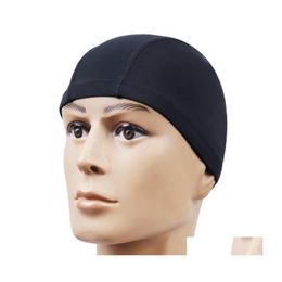 Autre Bonnet de natation de jardin en nylon Chapeau de douche de couleur unie Chapeau d'étanchéité à l'eau Spécial pour la natation et la pataugeoire Adt Drop Livraison Dhi7Z