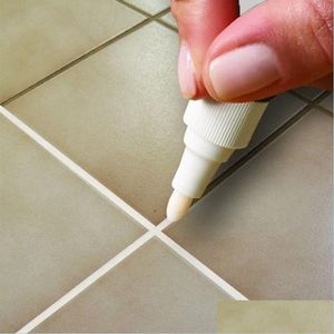 Otro Home Garden Tile Marker Repair Wall Grout Pen White Inodoro No tóxico para azulejos Floor And Tire Adecuado Car Painting Mark Dro Dhgpy