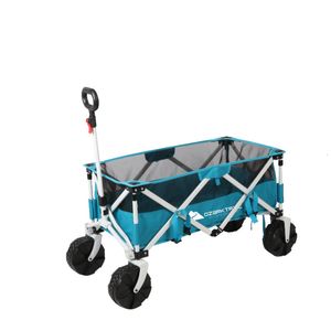 Overig Home Garden Trail Sand Island Beach Wagon Cart Outdoor en Camping Blauw Wagon Cart voor volwassenen Handkar Beach Wagon Carretilla 230625