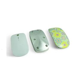 Autres Home Garden Ups 3D Sublimation Blank Wireless Mouse Personnaliser Home DIY Votre conception Blanks de transfert de chaleur Souris pour personnaliser Dhzmb
