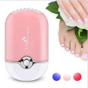 Autre Maison Jardin USB Mini Ventilateur Climatisation Souffleur USB Recharge Cils Sèche-Cheveux Portable Vernis À Ongles Séchage Rapide Poche Ventilateur De Refroidissement 230525