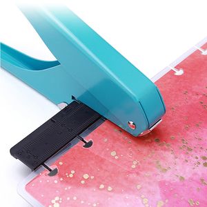 Autre organisation de stockage à domicile Creative Mushroom Hole Punch pour H Planner Disc Ring DIY Paper Cutter Ttype Puncher Craft Machine Bureaux School Papeterie 221130