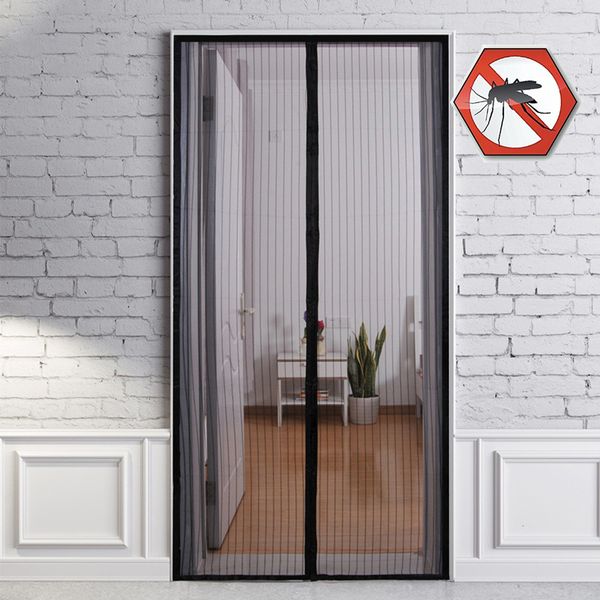 Otros textiles para el hogar Verano Magnético Mosquitero Anti Insecto Mosca Bug Cortina Cierre automático Manos libres Puerta Pantalla Hogar 230824