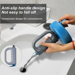 Autres outils de nettoyage ménagers Accessoires 7 mètres Déboucheur de tuyau d'égout Outil de dragage de ressort de serpent pour salle de bain Cuisine Évier de cheveux Pipeline wfew 230704