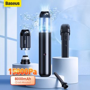 Other Household Cleaning Tools Accessories Baseus Vacuum Cleaner 15000Pa Wireless Portable Handheld 135W Strong Suction Car Handy Smart Home For Ca 230314
