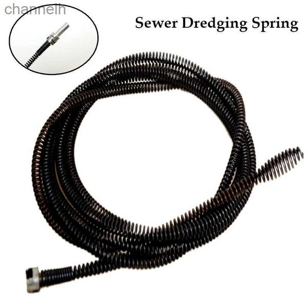 Autres outils de nettoyage ménager Accessoires 10MMx1M / 2M Drain Dragage Spring Sink Cleaner Outil d'égout Cuisine Tuyau de serpent Dropshipping 240318