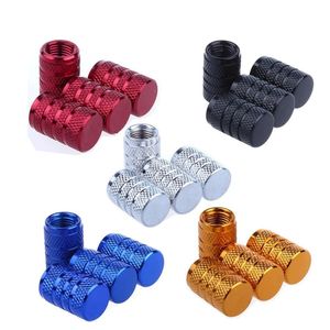 Andere huishoudelijke zonsopgangen 4 stcs/set auto banden klep stengels dop Knurling Style Cap aluminium bandenwiel stengel luchtklep cap voor ons schrader