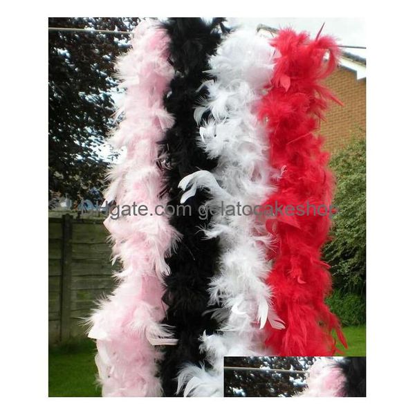 Autres Articles Ménagers Boa De Plumes 200Cm Déguisements Costume De Danse De Soirée Accessoire De Mariage Diy Décoration 17 Couleurs Drop Delivery H Dh3Er