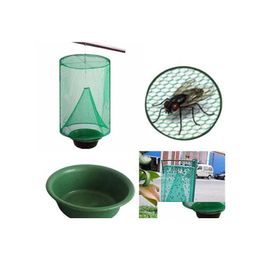 Autres articles ménagers Mouche Tuer Pest Control Piège Outils Réutilisable Suspendu Catcher Tueur Flytrap Zapper Cage Net Jardin Fournitures Ki Dhxhl