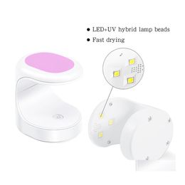 Autres Articles Ménagers Mini Oeuf Lampe Portable Vernis À Ongles Colle Cuisson Interface Usb Doigt Luminothérapie Led Drop Delivery Accueil Gar Otlah