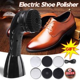 Autre organisation de ménage électrique cireuse à chaussures portable portable automatique brosse en cuir dispositif de nettoyage outil de nettoyage batterie alimentation 230926