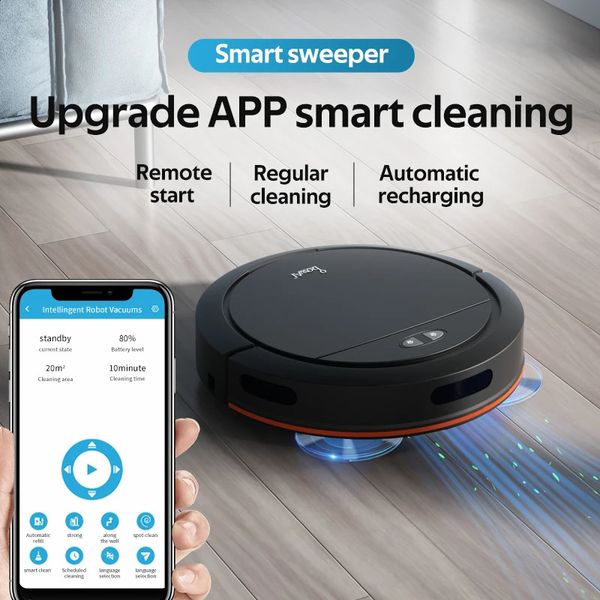 Otra organización de limpieza Mi 4000PA Robot Aspirador Recarga automática Smart Home Mop Punto de interrupción Limpieza Herramientas húmedas y secas 231118