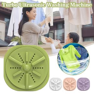 Autre organisation d'entretien ménager Mini machine à laver à ultrasons Turbo Wash Lave-linge portable USB Nettoyant pour vêtements sales Extérieur 230518