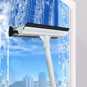 Other Housekeeping Organization Window Cleaning Brush Glass Wiper for Bathroom Mirror Adjustable Long Handle Cleaner Squeegee Home Tools 231013