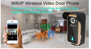 Otros intercomunicadores Control de acceso más nuevo Home Security Wireless Digital Wifi Door Bell Ring con cámara Home Security Intercoming System Toulebell