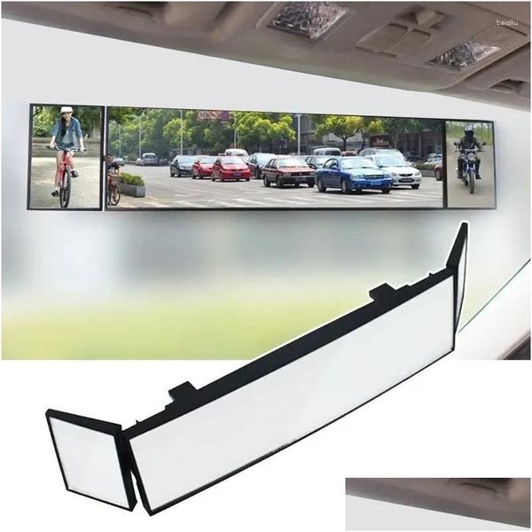 Otros accesorios de interiores Vista trasera anti-Glare Mirror de automóvil Rotado Redvisión retrovisada Entrega de caída Reversa Automóviles Motocicletas Otiiz