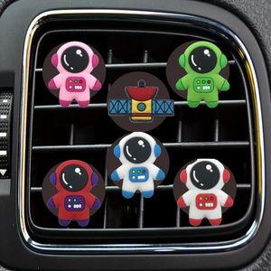 Andere interieuraccessoires Astronaut Cartoon Auto Air Vent Clip Clips Fersnener Outlet per decoratieve conditioner Conditionering Druppel del otq7r