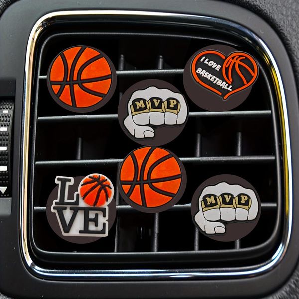 Autres accessoires intérieurs de basket-ball Caron Air Vent Clip Clissur décoratif Clips Clips Sort par bk Drop Livrot OTYAS