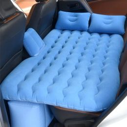 Andere interieuraccessoires Auto Luchtopblaasbaar reismatras Bed voor achterbank Mti Functioneel bankkussen Outdoor Cam Mat Drop Delive Otxti