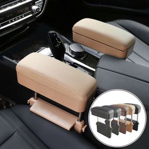 Otros accesorios interiores Protector de la caja del apoyabrazos del automóvil Consola central Extensor del apoyabrazos Codo Antebrazo Soporte para la muñeca Altura ajustable Almohadilla cómoda Universal