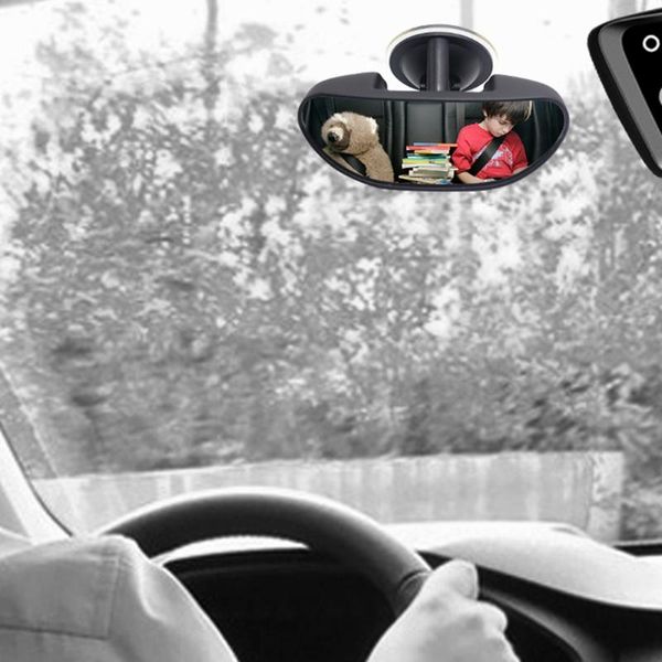 Autres accessoires d'intérieur Siège arrière de voiture Miroir de vue pour bébé Miroirs à ventouse Pièces de rechange automatiques Rotation Rétroviseur réglableOthe