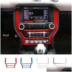 Andere interieuraccessoires Autodashboard Gps Frame Paneeldecoratie Ers Abs voor Ford Mustang - Styling Drop Delivery Mobiles Motorcyc Dhpkf