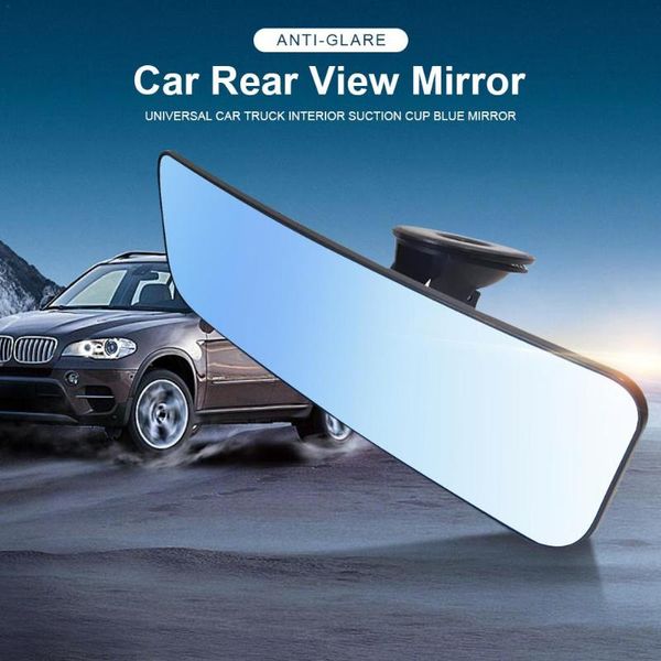 Otros accesorios interiores Espejo de coche Universal Retrovisor Auto Vista trasera Antideslumbrante Gran angular Ajustable 360 Rotación Coches Camiones SUV