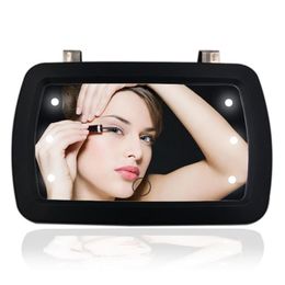 Altri accessori interni Specchio per visiera per auto Trucco universale Pieghevole Vanity Cosmetic Clip-on Ombreggiatura solare per camion SUV Vista posteriore