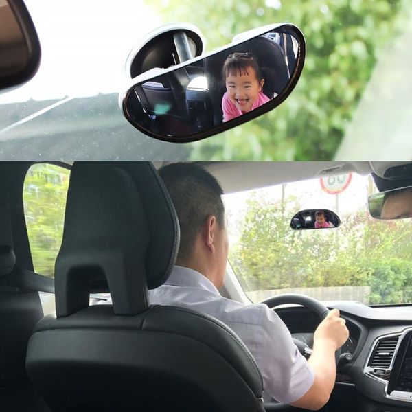 Otros accesorios interiores, envío gratis, espejo retrovisor para coche, ventosa, bebé, 360ﾰ, piezas automotrices, DropOther