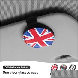 Otros accesorios de interiores Gafas de sol de gafas Sostenerador de cajas para mini Cooper F54 F55 F56 F57 F60 Countryman Clubman Dr Dhsyt