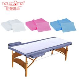 Andere items 10/20/50pcs Wegwerpschoonheid Salon Bedbladen 180*80 cm No-geweven materiaal Materiaal Eyelash Extension Bed Table Cover Travel Clean Tool 230811